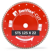 Swiflex STS Saw Blade Seg Turbo 125x22