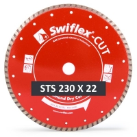 Swiflex STS Saw Blade Seg Turbo 230x22