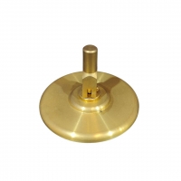 Straight Edge Suction Cup Complete Brass