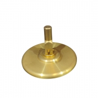 Straight Edge Suction Cup Complete Brass