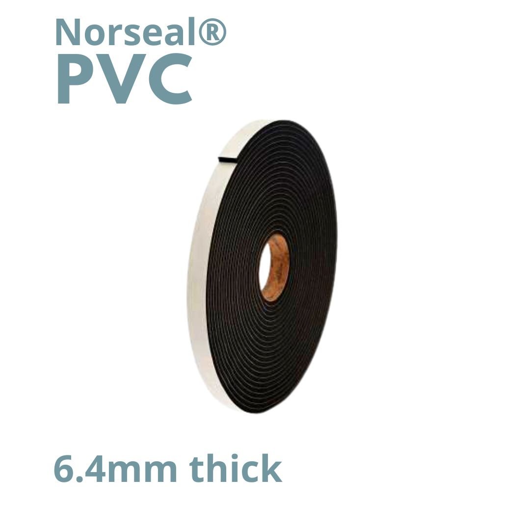 Tape S/S PVC 6.4mm Thick X 15.2Mtr Length