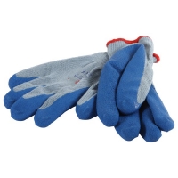 Gloves Size 8 Medium Blue Latex Palm