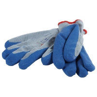 Gloves Size 9 Large Blue Latex Palm