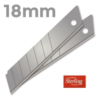 Blades 18mm Snap-Off - Sterling