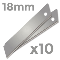 Blades 18mm Nonsegmented (Pack 10)
