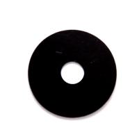 Standoff Washer HDPE 49mmODx1.6mm Thick Black